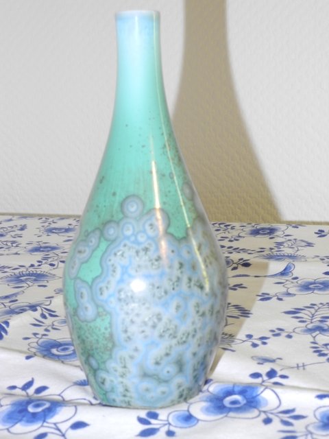 AH - B&G Crystalline Glaze Vase