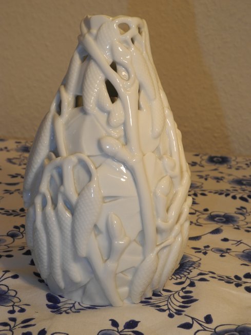 Birch ament vase